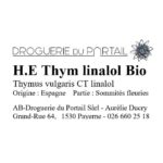 Huile essentielle - Thym à linalol BIO - 10 ml